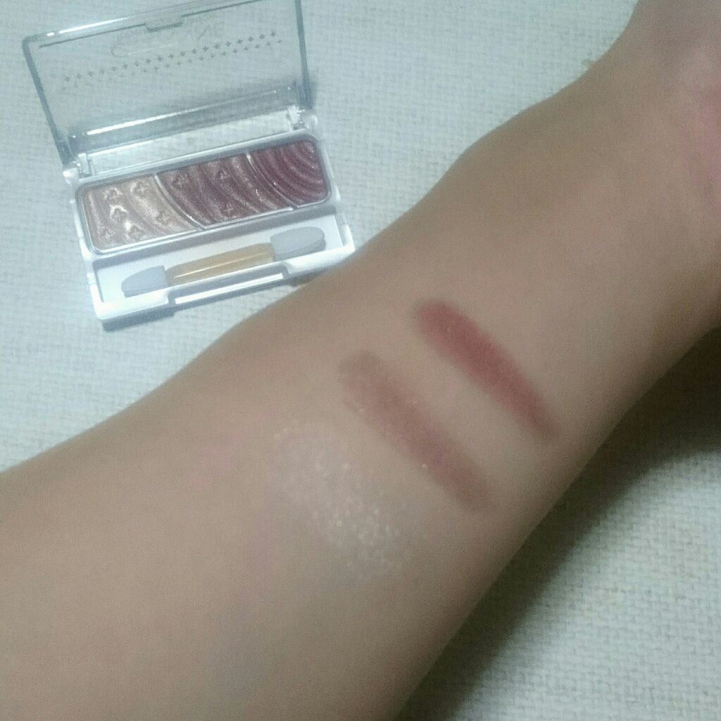 トーンアップアイシャドウ/CEZANNE/アイシャドウパレットを使ったクチコミ(2枚目)