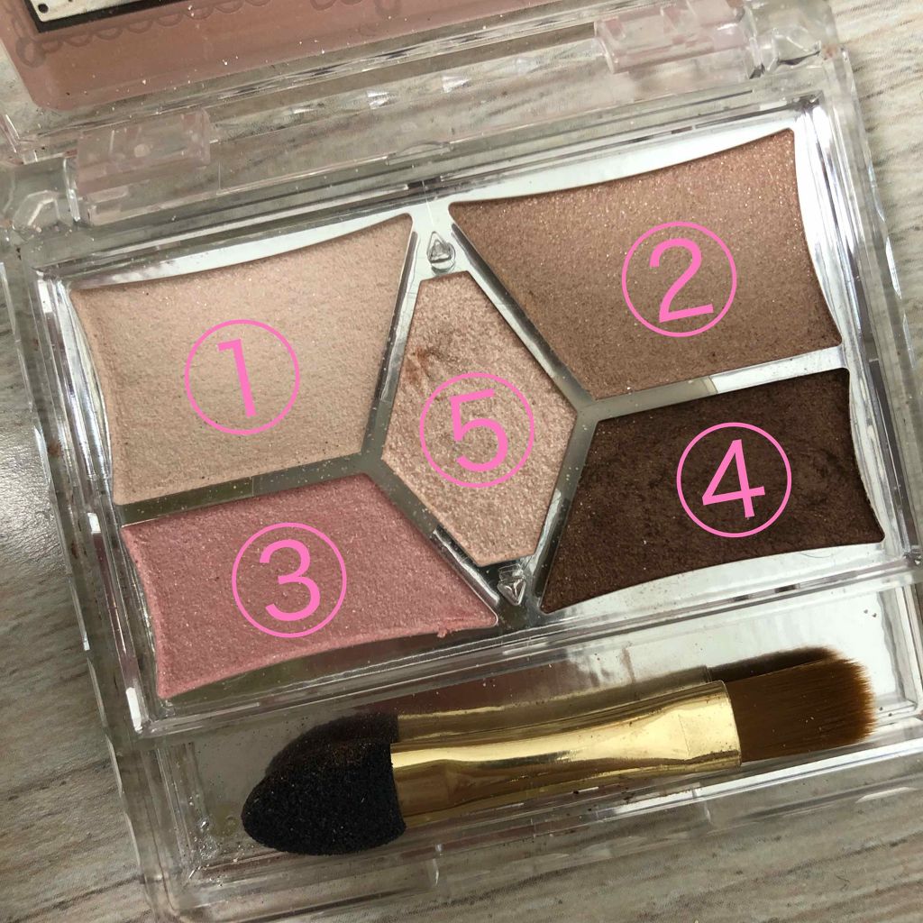 ジュエルスターアイズ/キャンメイク/ジェル・クリームアイシャドウを使ったクチコミ（2枚目）