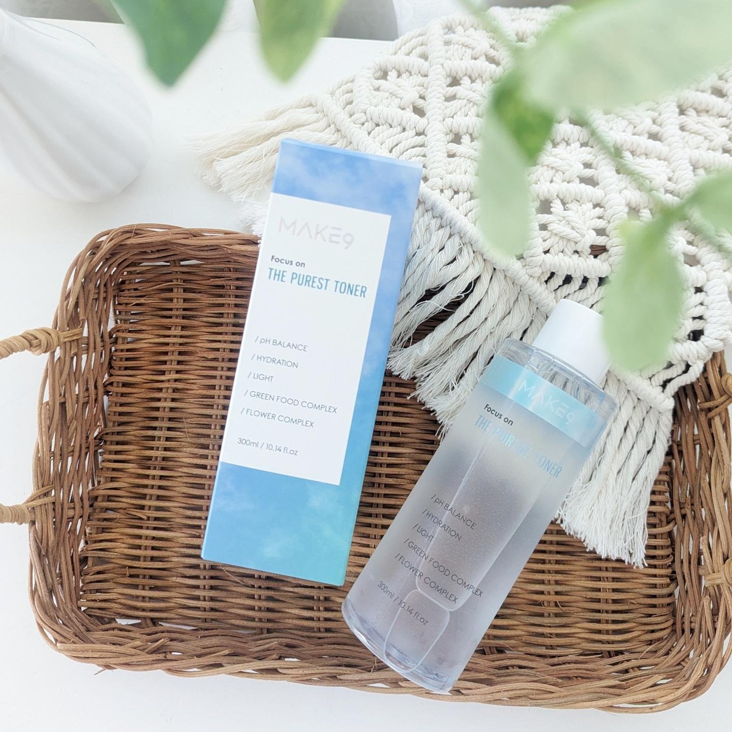 ザ・ピュアレストトナー/MAKE9/化粧水を使ったクチコミ（2枚目）