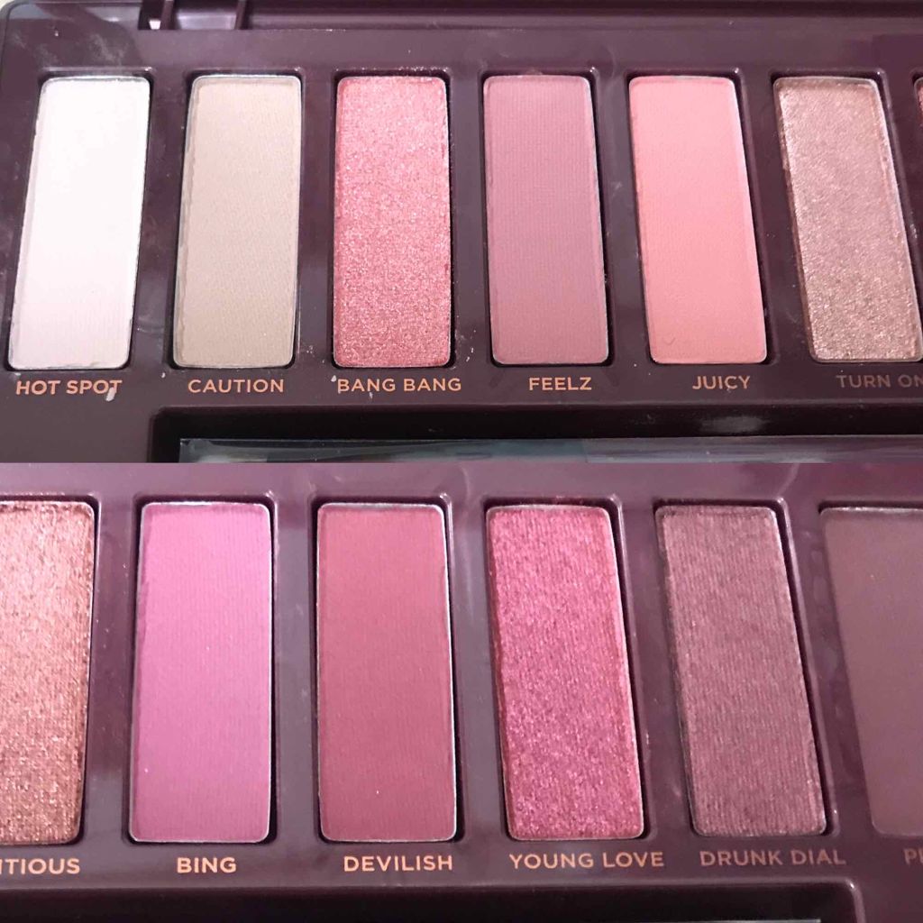 NAKED cherry/アーバンディケイ/アイシャドウパレットを使ったクチコミ(3枚目)