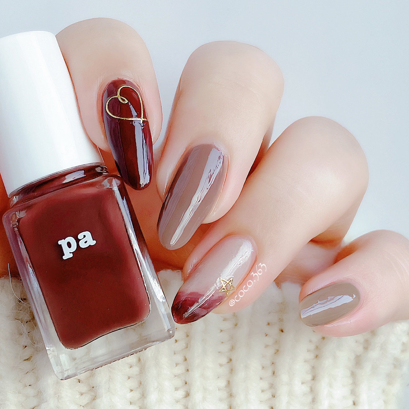 ワイヤー風ネイルアート/キャンドゥ/ネイルシールを使ったクチコミ(4枚目)