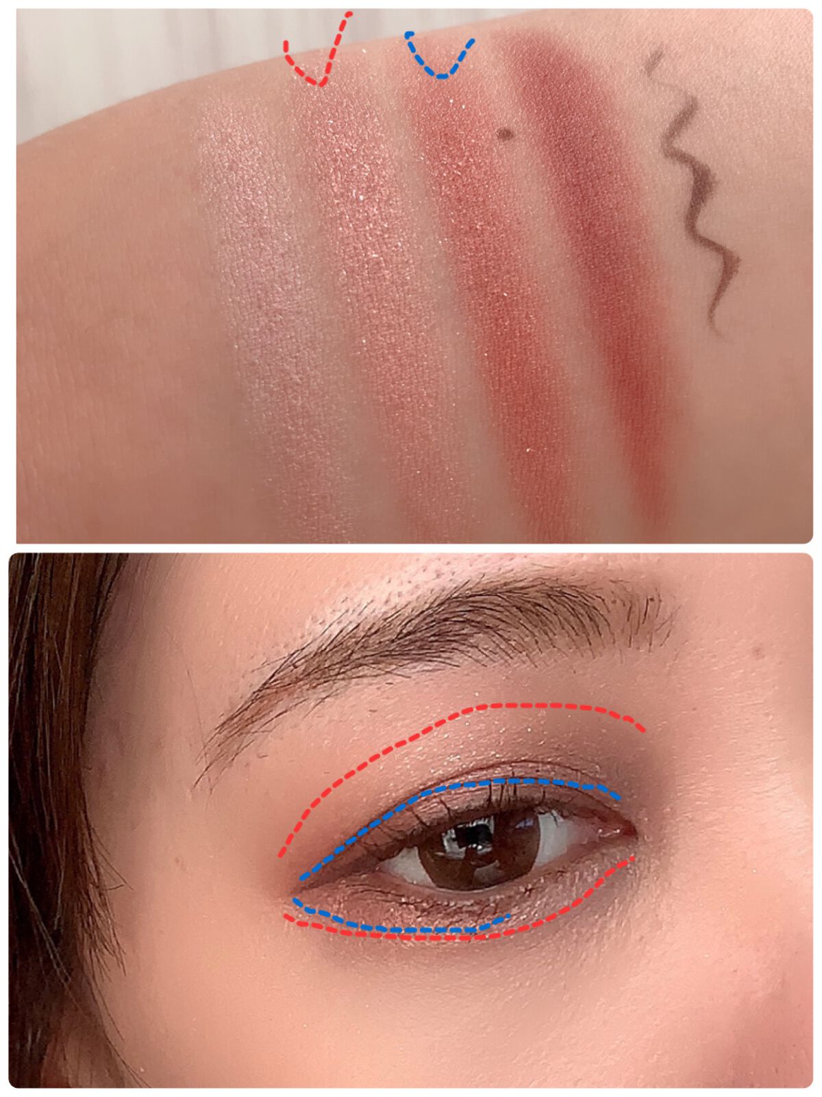 シルキースフレアイズ/キャンメイク/アイシャドウパレットを使ったクチコミ(4枚目)