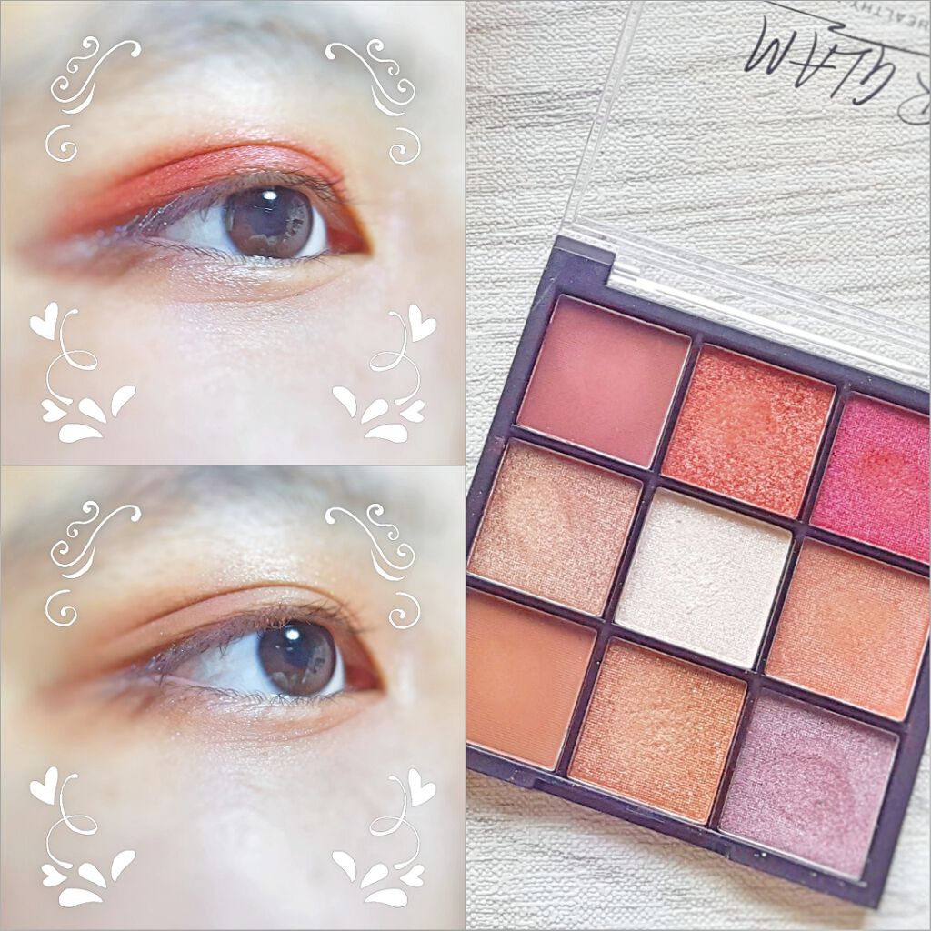 UR GLAM BLOOMING EYE COLOR PALETTE/U R GLAM/アイシャドウパレットを使ったクチコミ(1枚目)