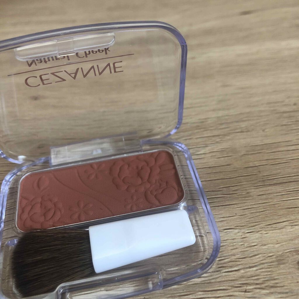 ナチュラル チークN/CEZANNE/パウダーチークを使ったクチコミ(2枚目)