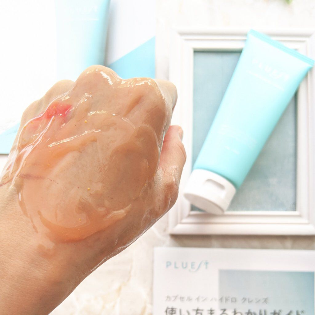 カプセルインハイドロクレンズ/PLUEST/クレンジングジェルを使ったクチコミ（3枚目）