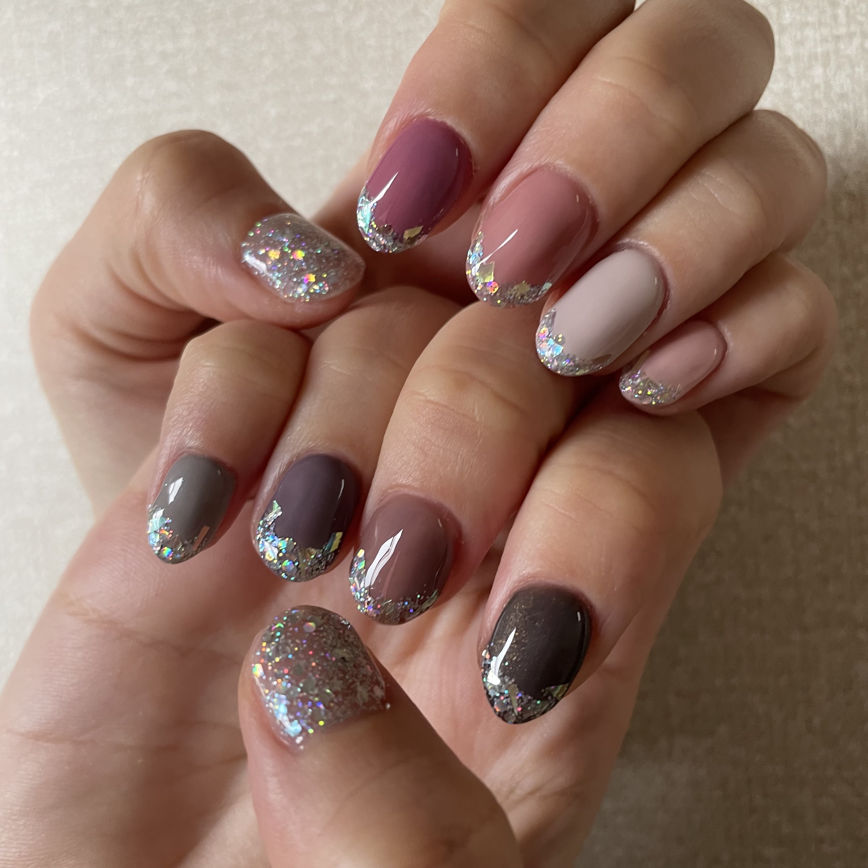 ジェルネイル（ライト対応）/セリア/ジェルネイルを使ったクチコミ（1枚目）