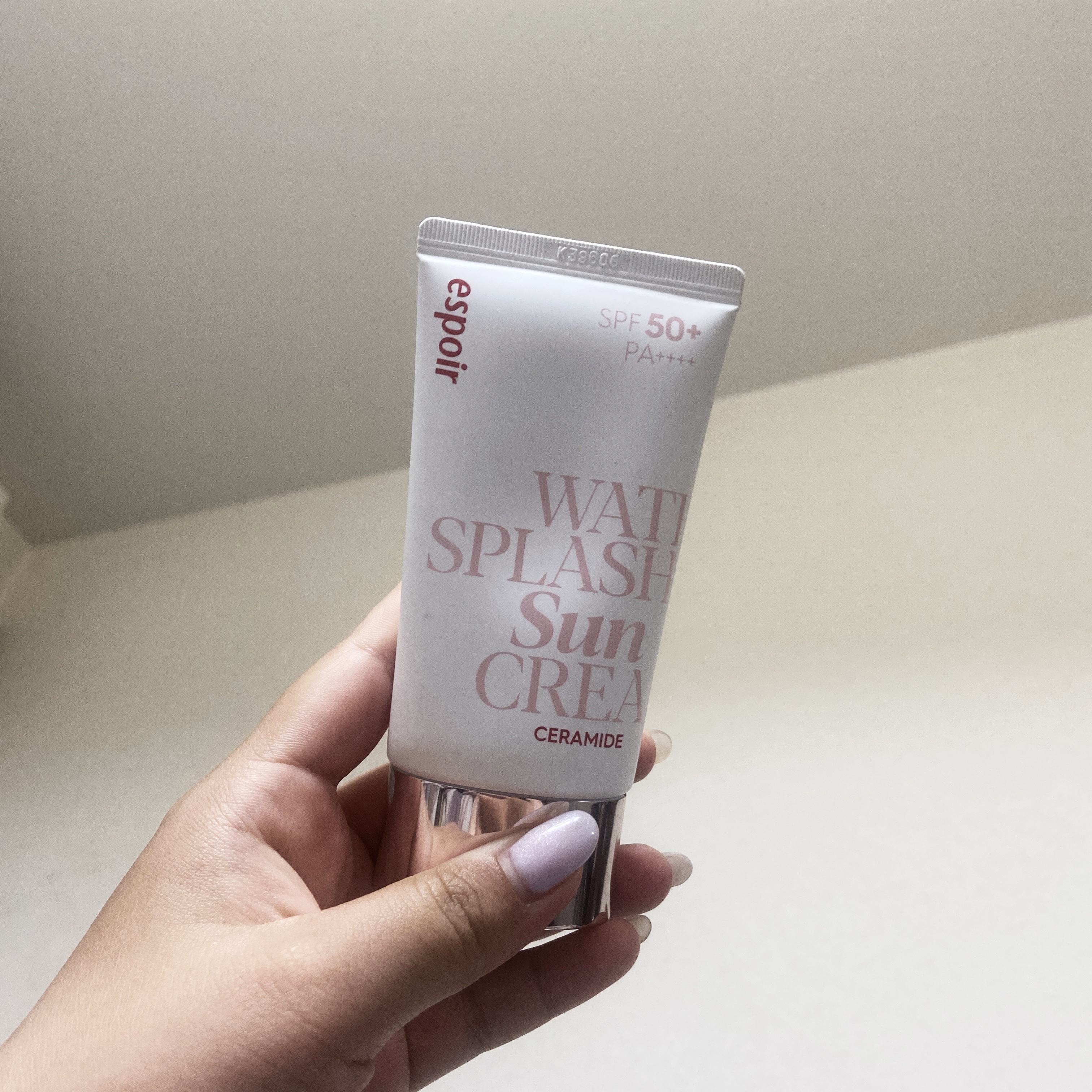 ウォータースプラッシュサンクリーム セラミド/espoir/日焼け止めクリームを使ったクチコミ（1枚目）