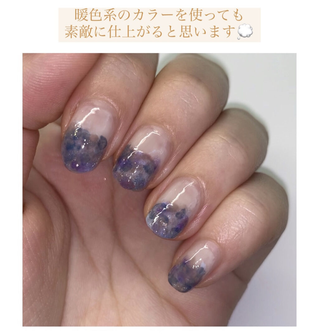 ジェルボリュームトップコート/キャンメイク/ネイルトップコートを使ったクチコミ（2枚目）