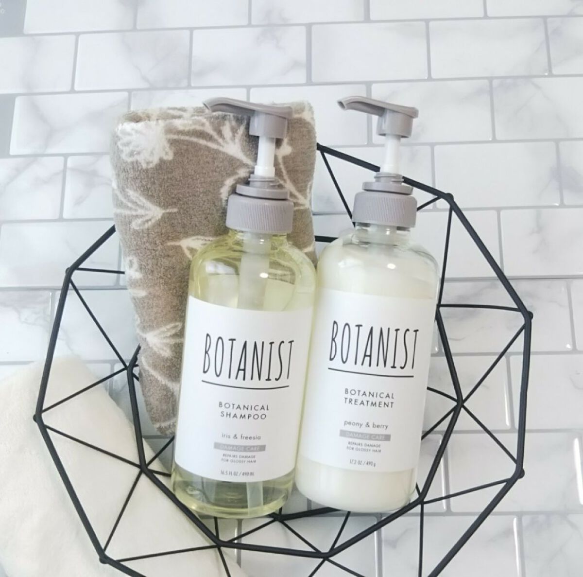 ボタニカルシャンプー/トリートメント(ダメージケア) /BOTANIST/シャンプー・コンディショナーを使ったクチコミ(1枚目)