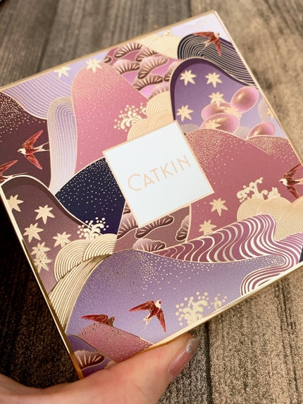 長相思シリーズ 9色アイシャドウパレット C08 モランディ/CATKIN/アイシャドウパレットを使ったクチコミ(1枚目)