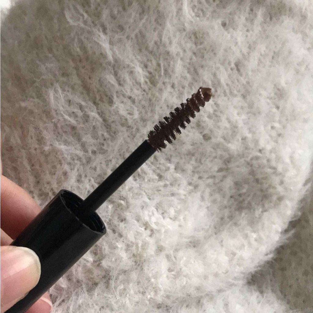 UR GLAM　EYEBROW MASCARA ナチュラルブラウン/U R GLAM/眉マスカラを使ったクチコミ（3枚目）