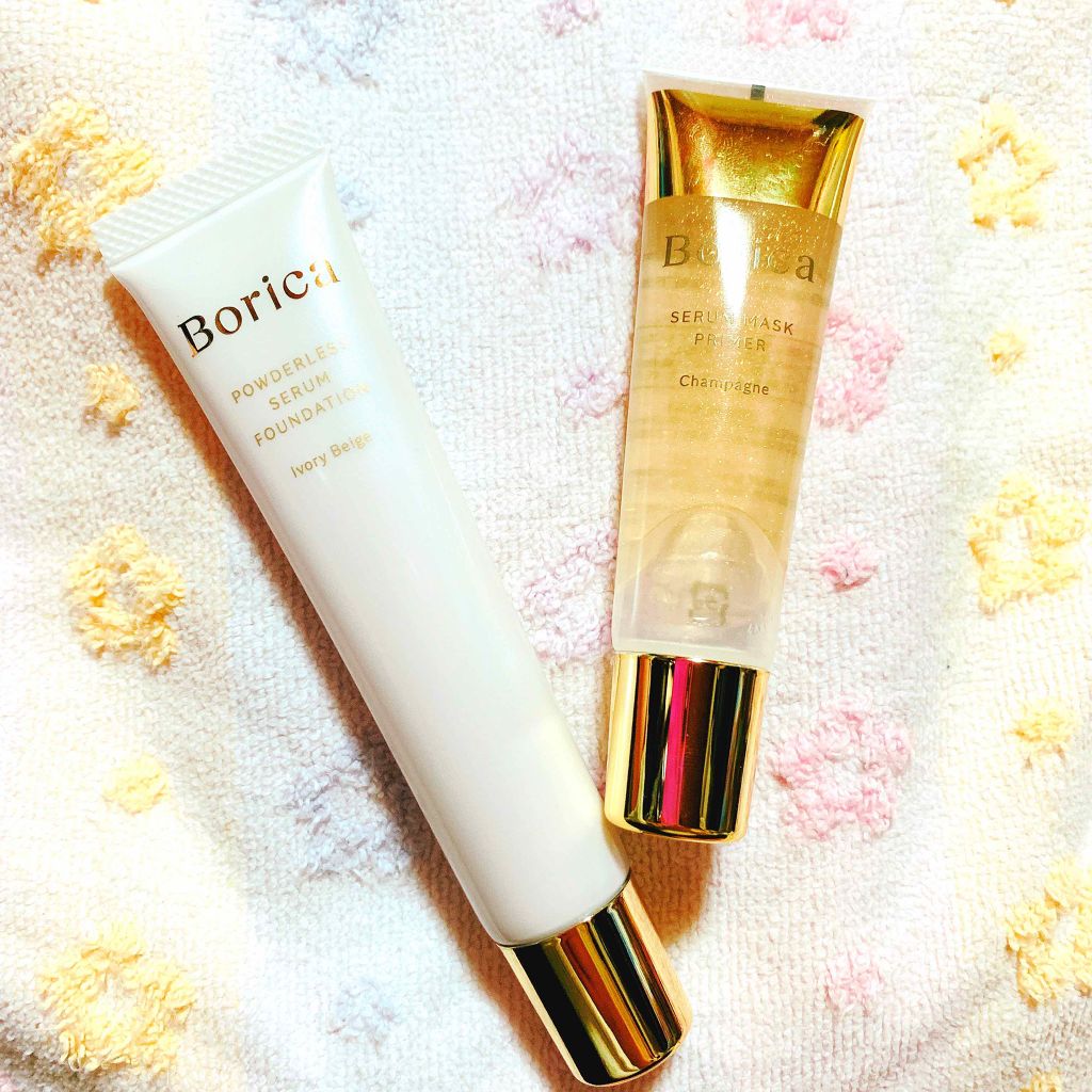 パウダレス美容液ファンデーション/Borica/リキッドファンデーションを使ったクチコミ（2枚目）