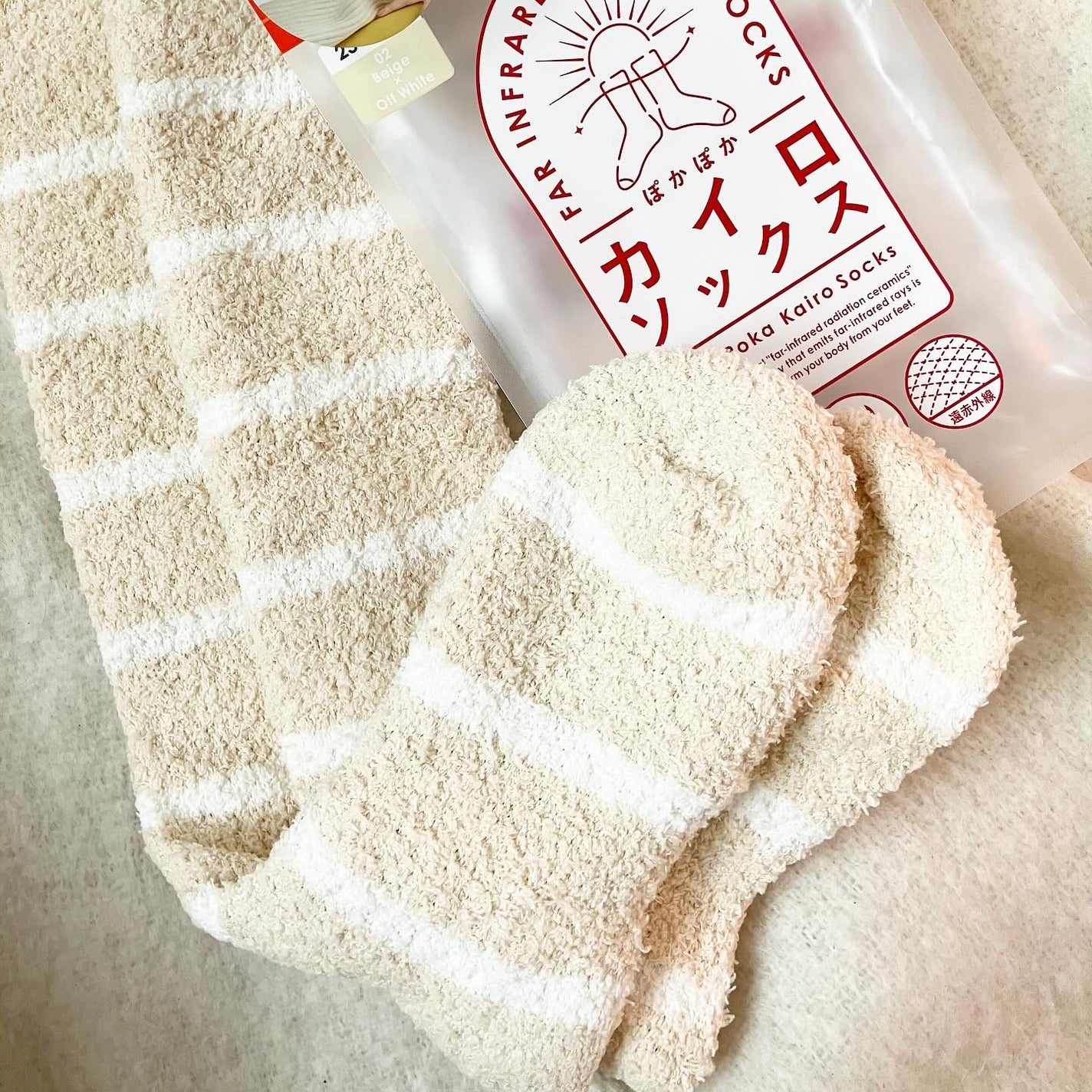 ぽかぽかカイロソックス/カイロソックス/暖かい靴下を使ったクチコミ(1枚目)