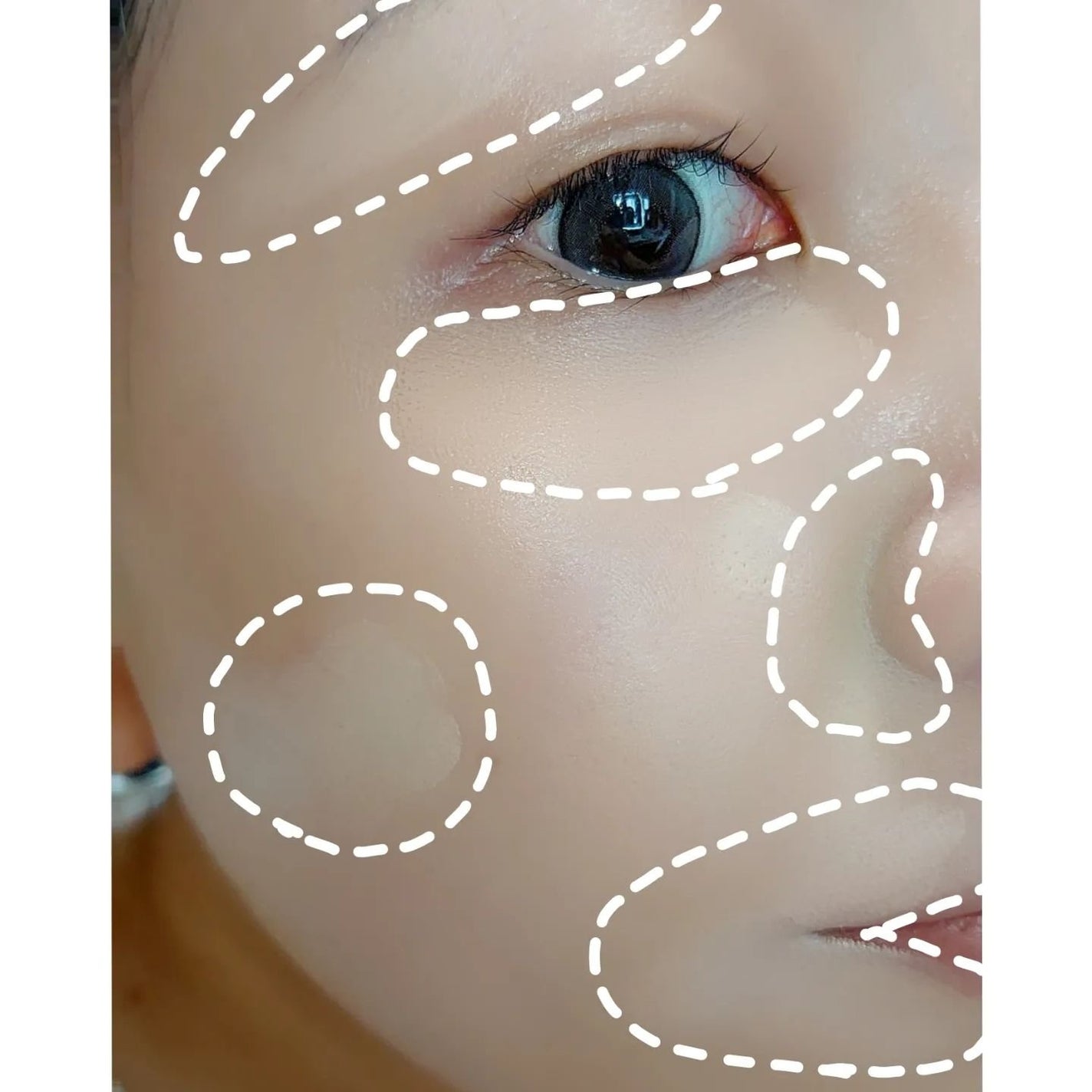 コンシールブレンダーパレット/LUNA/パレットコンシーラーを使ったクチコミ(3枚目)