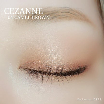 ニュアンスオンアイシャドウ/CEZANNE/アイシャドウパレットを使ったクチコミ(7枚目)