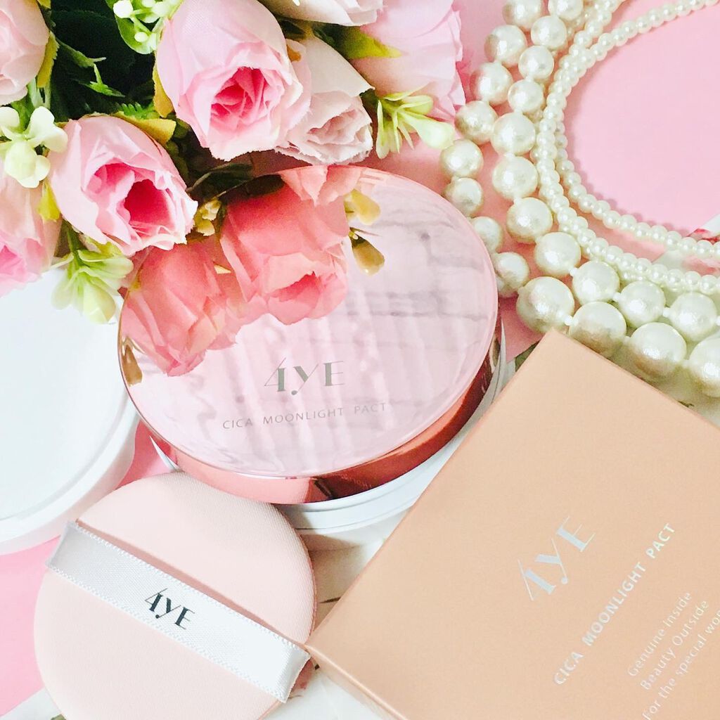 シカムーンライトパクト/4YE/クッションファンデーションを使ったクチコミ(1枚目)