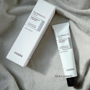 初心者向けのレチノール🍋

【COSRX】
□RXザ・レチノール0.1クリーム

🤍ベタつきにくく弾力感を感じられるクリーミーなテクスチャー
🤍保湿力が高く、少量でも伸びがいい
🤍刺激が気になる肌にも使