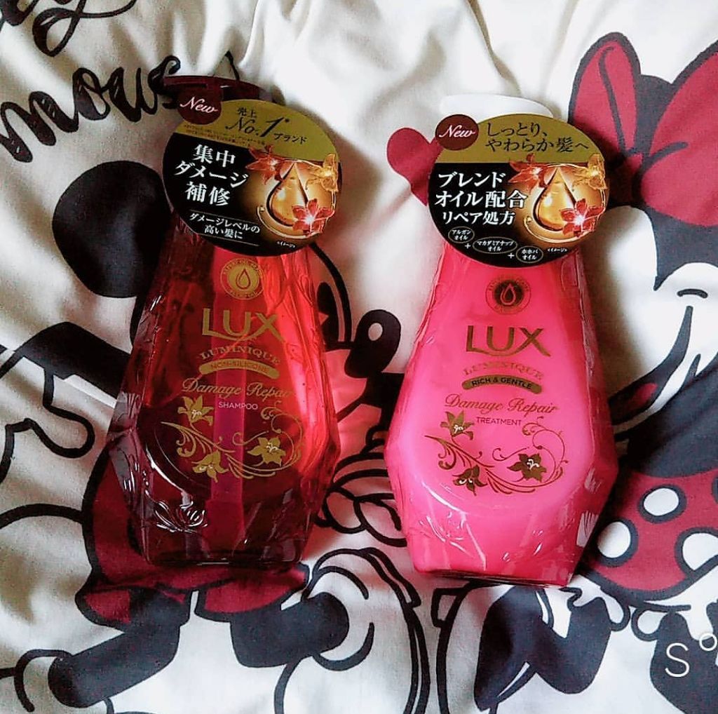 ルミニーク ダメージリペア シャンプー/トリートメント/LUX/市販シャンプーを使ったクチコミ(1枚目)