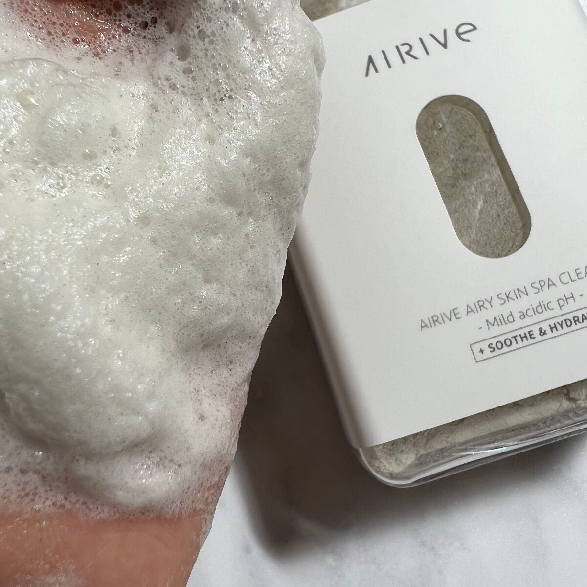 エアリースキンスパクレンザー/AIRIVE/洗顔パウダーを使ったクチコミ(5枚目)