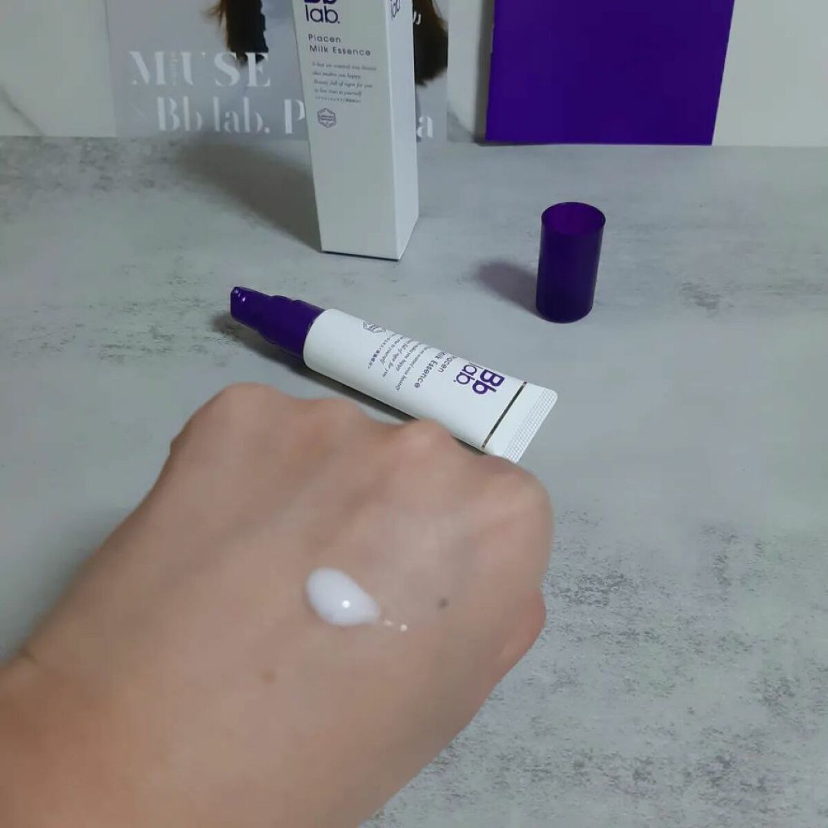 プラセンミルクエッセンス/Bb lab./美容液を使ったクチコミ(5枚目)