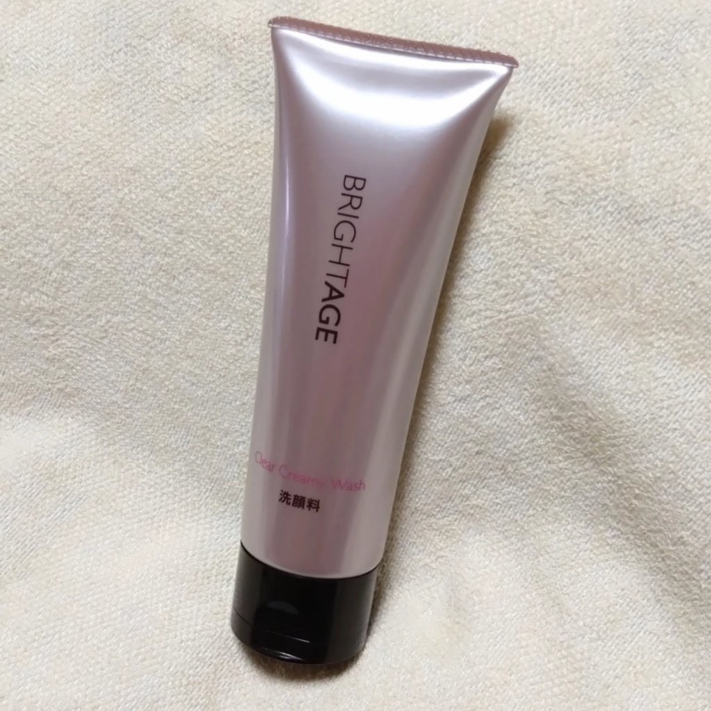 クリア クリーミーウォッシュ/BRIGHTAGE/洗顔フォームを使ったクチコミ（1枚目）