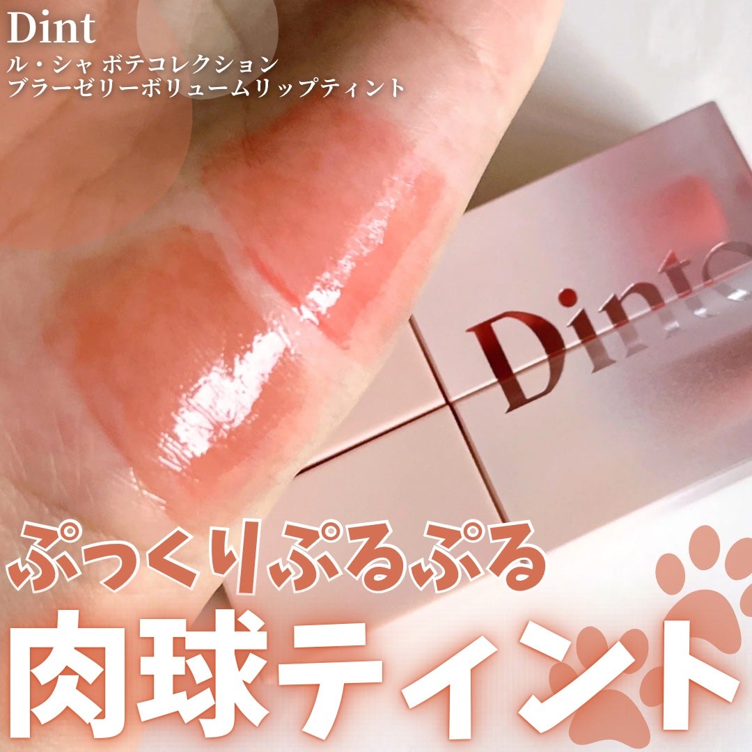 (ル・シャ ボテコレクション)ブラーゼリーボリュームリップティント/Dinto/リップティントを使ったクチコミ(1枚目)