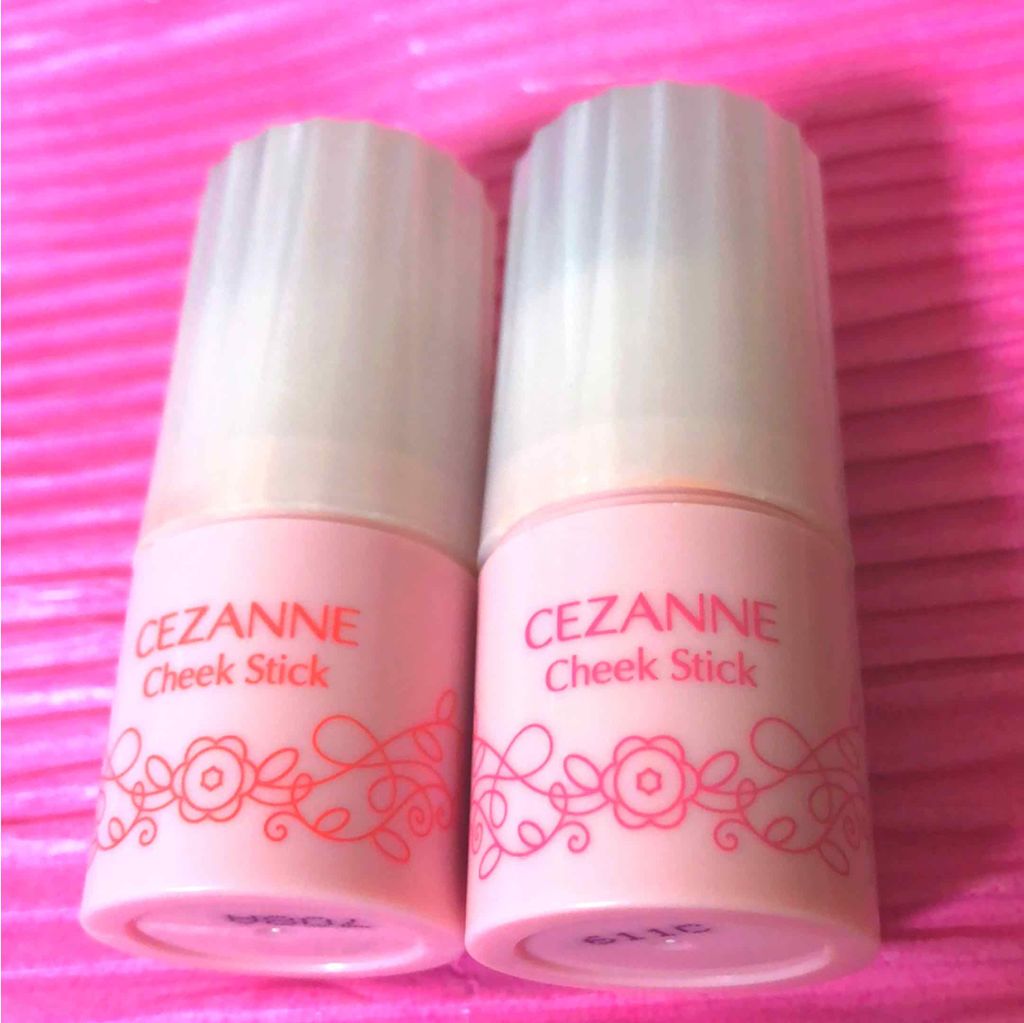 チークスティック/CEZANNE/ジェル・クリームチークを使ったクチコミ（1枚目）