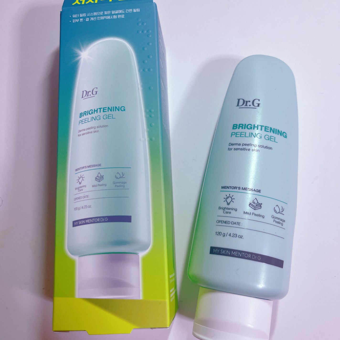 ブライトニングピーリングジェル/Dr.G/ピーリングを使ったクチコミ(2枚目)