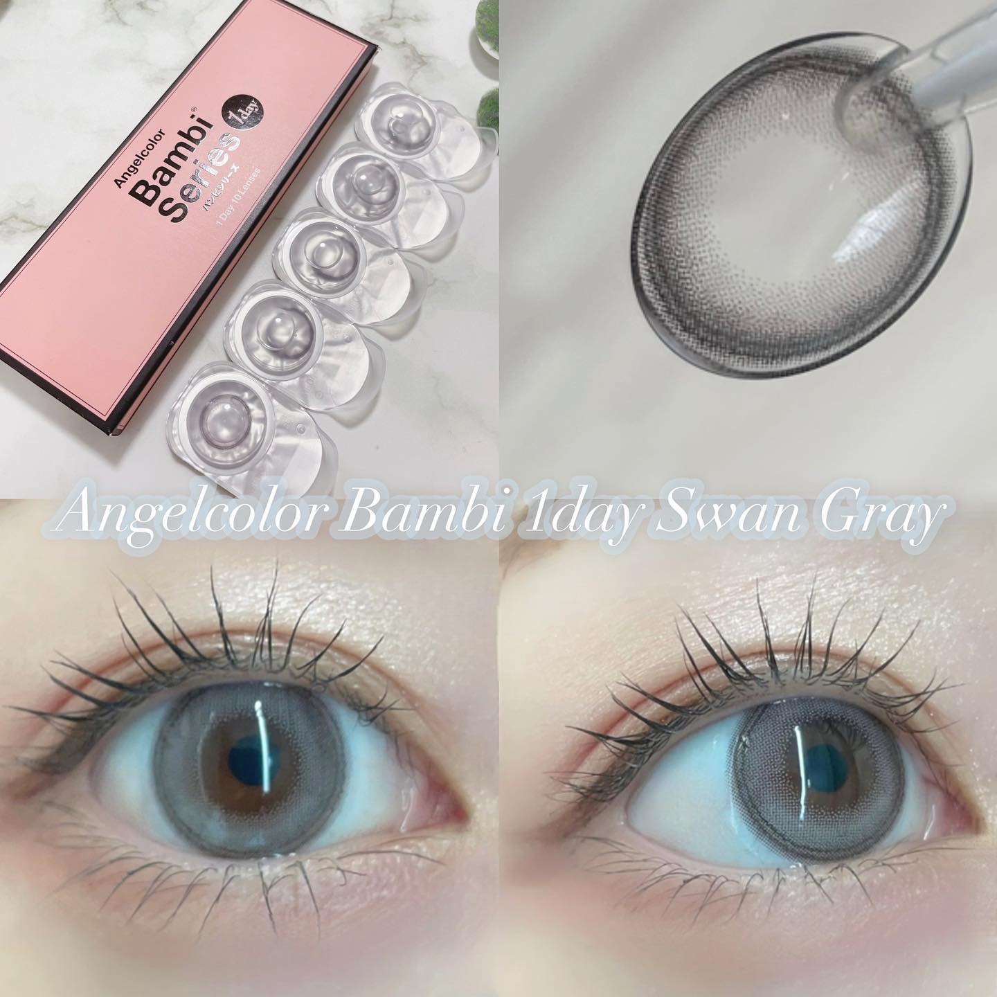 Angelcolor Bambi Series 1day /AngelColor/ワンデー（１DAY）カラコンを使ったクチコミ（2枚目）