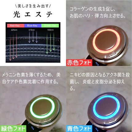 温冷美顔器PRO/ANLAN/美顔器・マッサージを使ったクチコミ(4枚目)