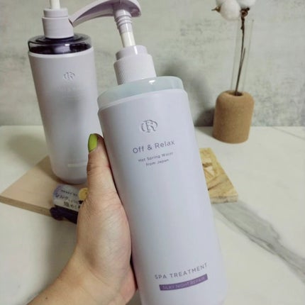 OR スパ・シャンプー/ヘアトリートメント シルキーナイトリペア/Off&Relax/市販シャンプーを使ったクチコミ(6枚目)