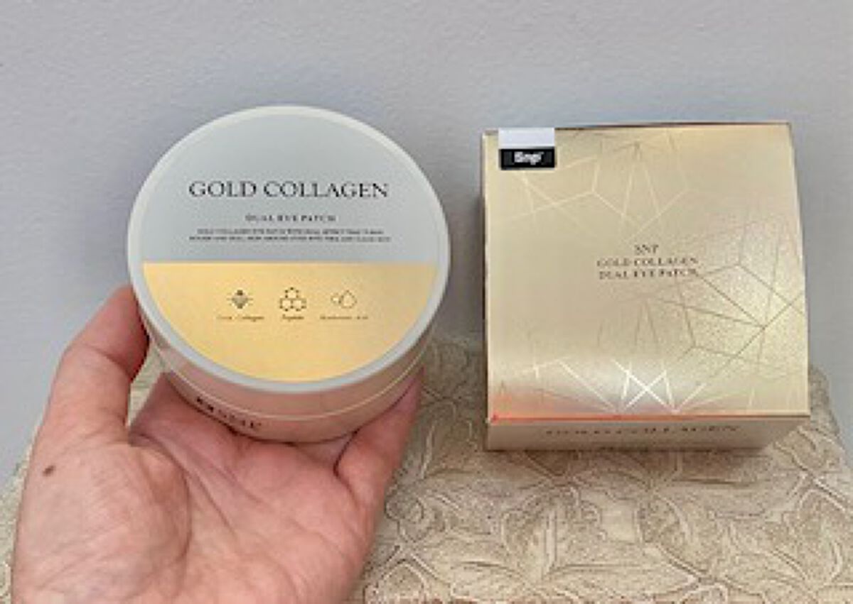 GOLD COLLAGEN DUAL EYE PATCH/SNP/アイケア・アイクリームを使ったクチコミ(1枚目)