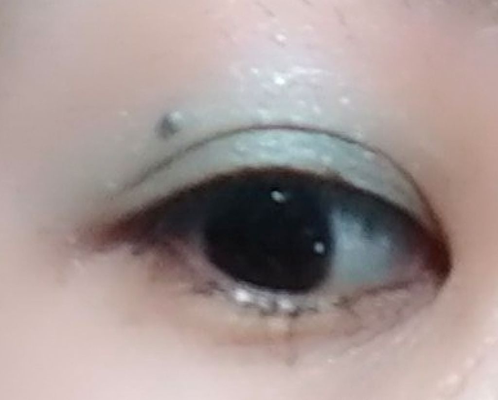 シャドーカスタマイズ/MAJOLICA MAJORCA/単色アイシャドウを使ったクチコミ（3枚目）