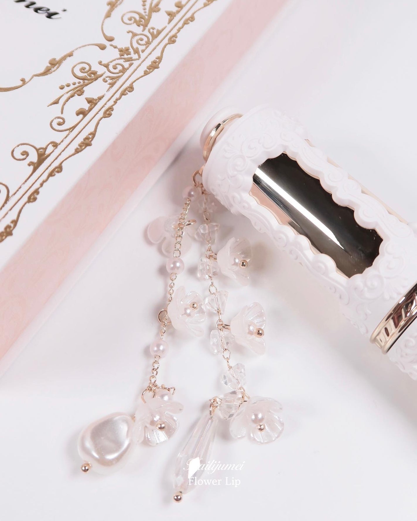 フラワーリップ 日本限定ピンクゴールドモデル/Kailijumei/口紅を使ったクチコミ(9枚目)