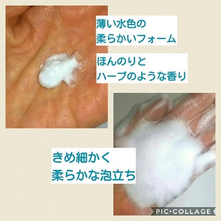 グリーンカーミングブルーレーションクリーンディープクレンザー/obsero/洗顔フォームを使ったクチコミ(3枚目)