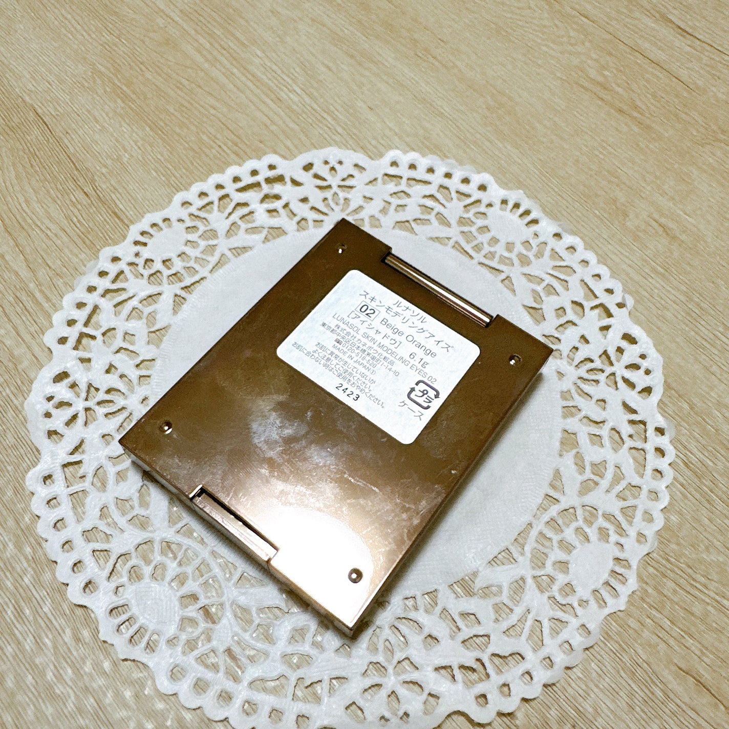 スキンモデリングアイズ/LUNASOL/アイシャドウパレットを使ったクチコミ(3枚目)