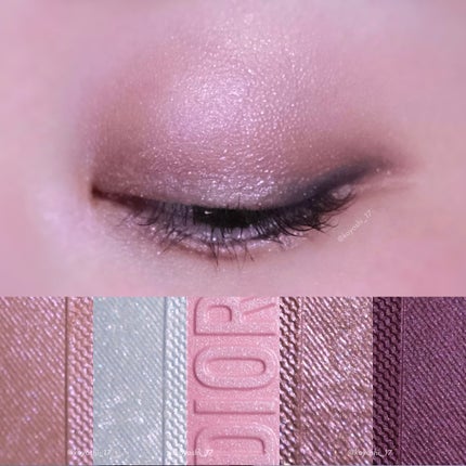 ディオールショウ サンク クルール(プラン ドゥ パリ コレクション限定品)/Dior/アイシャドウを使ったクチコミ(3枚目)