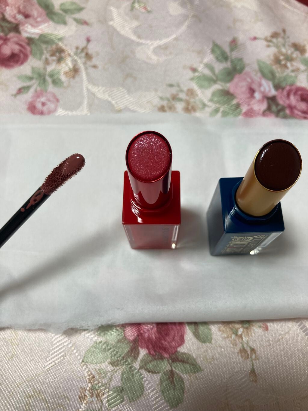 ルージュ アンリミテッド マット/shu uemura/口紅を使ったクチコミ(2枚目)