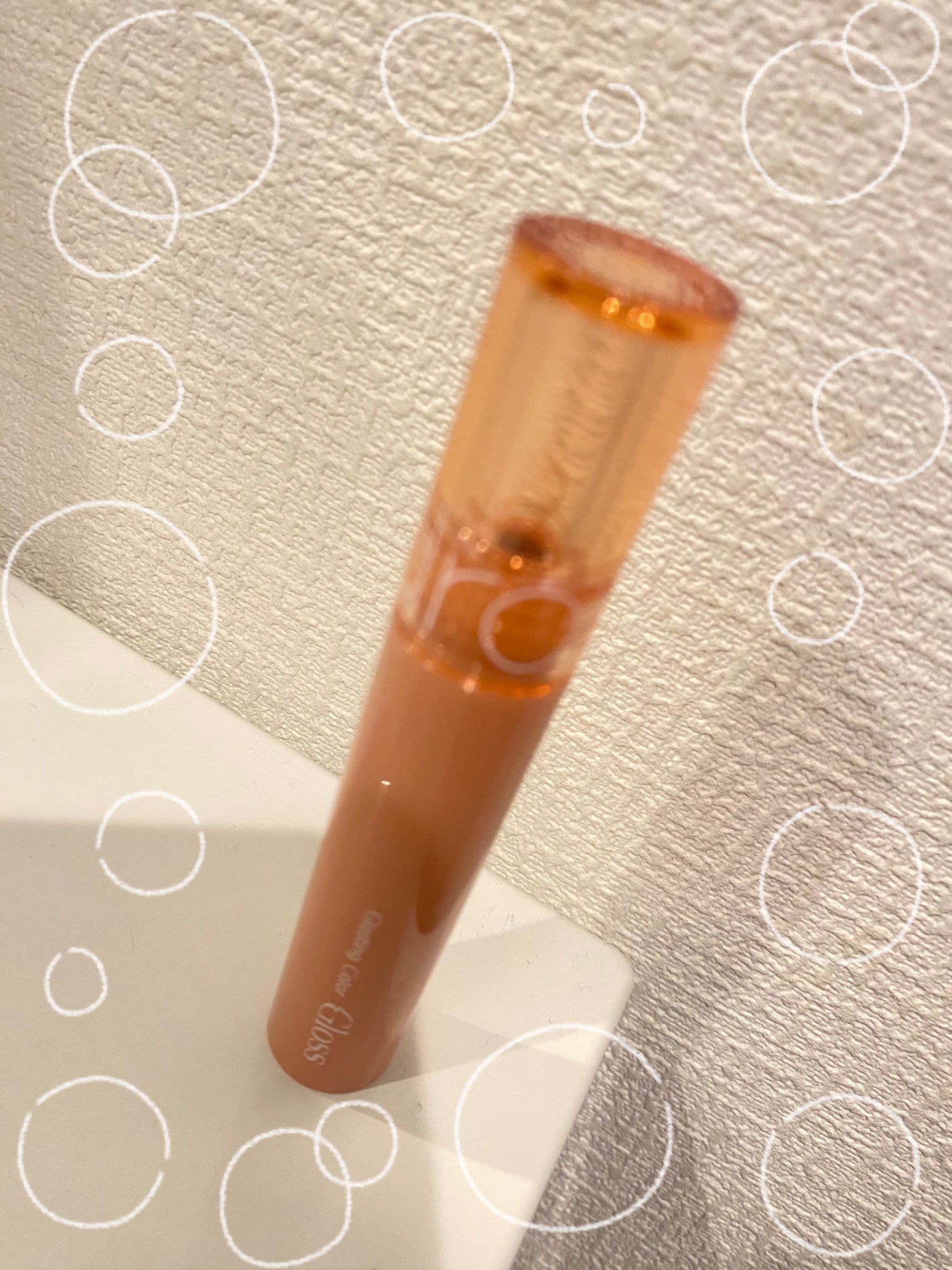 グラスティングカラーグロス/rom&nd/リップグロスを使ったクチコミ(1枚目)