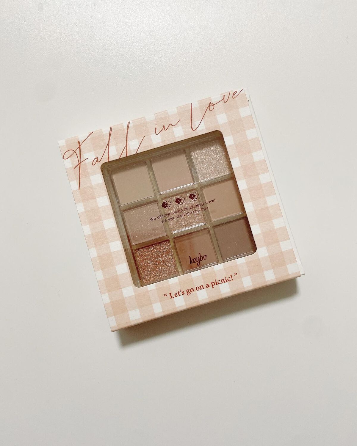 KEYBO FALL IN LOVE SHADOW PALETTE/keybo/アイシャドウパレットを使ったクチコミ（2枚目）