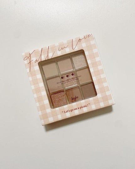 KEYBO FALL IN LOVE SHADOW PALETTE/keybo/アイシャドウパレットを使ったクチコミ(2枚目)