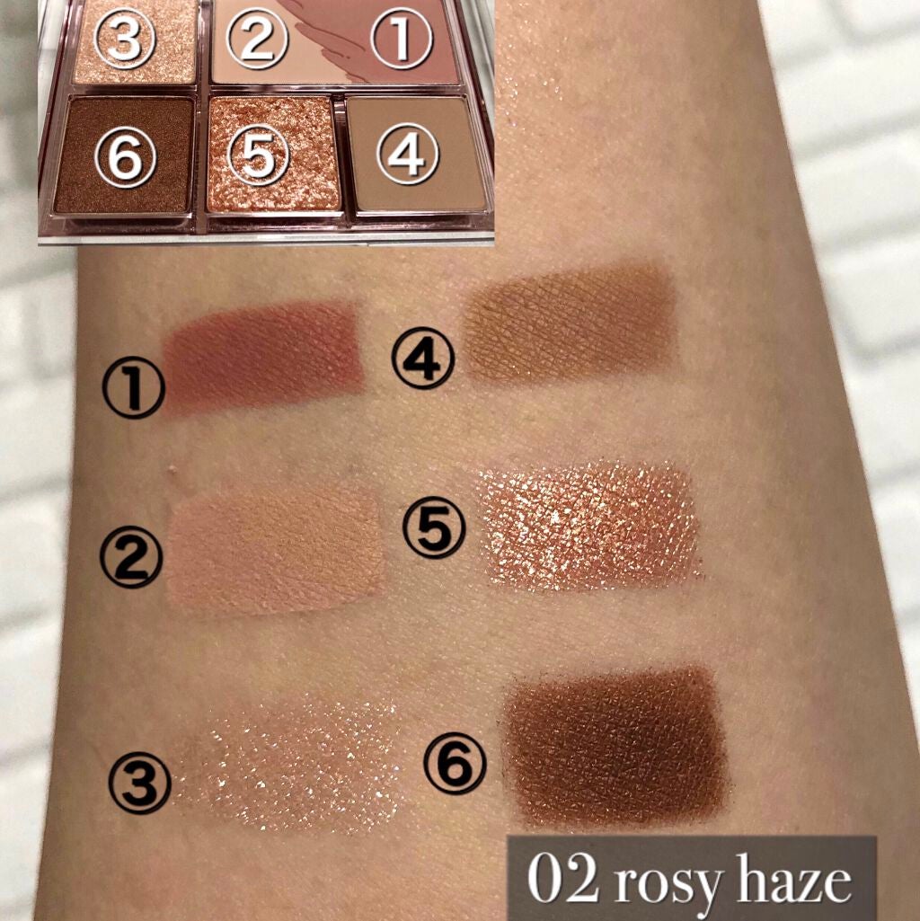 プロ アイパレット ミニ/CLIO/アイシャドウパレットを使ったクチコミ(5枚目)