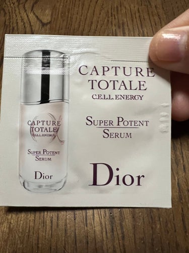 【旧】カプチュール トータル セル ENGY スーパー セラム/Dior/美容液を使ったクチコミ（1枚目）