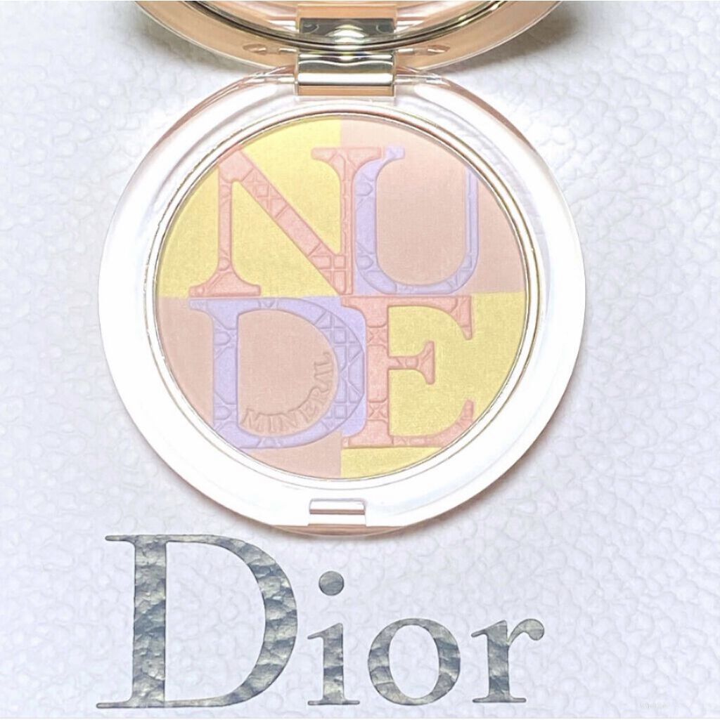 ディオールスキン ミネラル ヌード グロウ パウダー 03 キャンディ ラブ/Dior/プレストパウダーを使ったクチコミ（1枚目）
