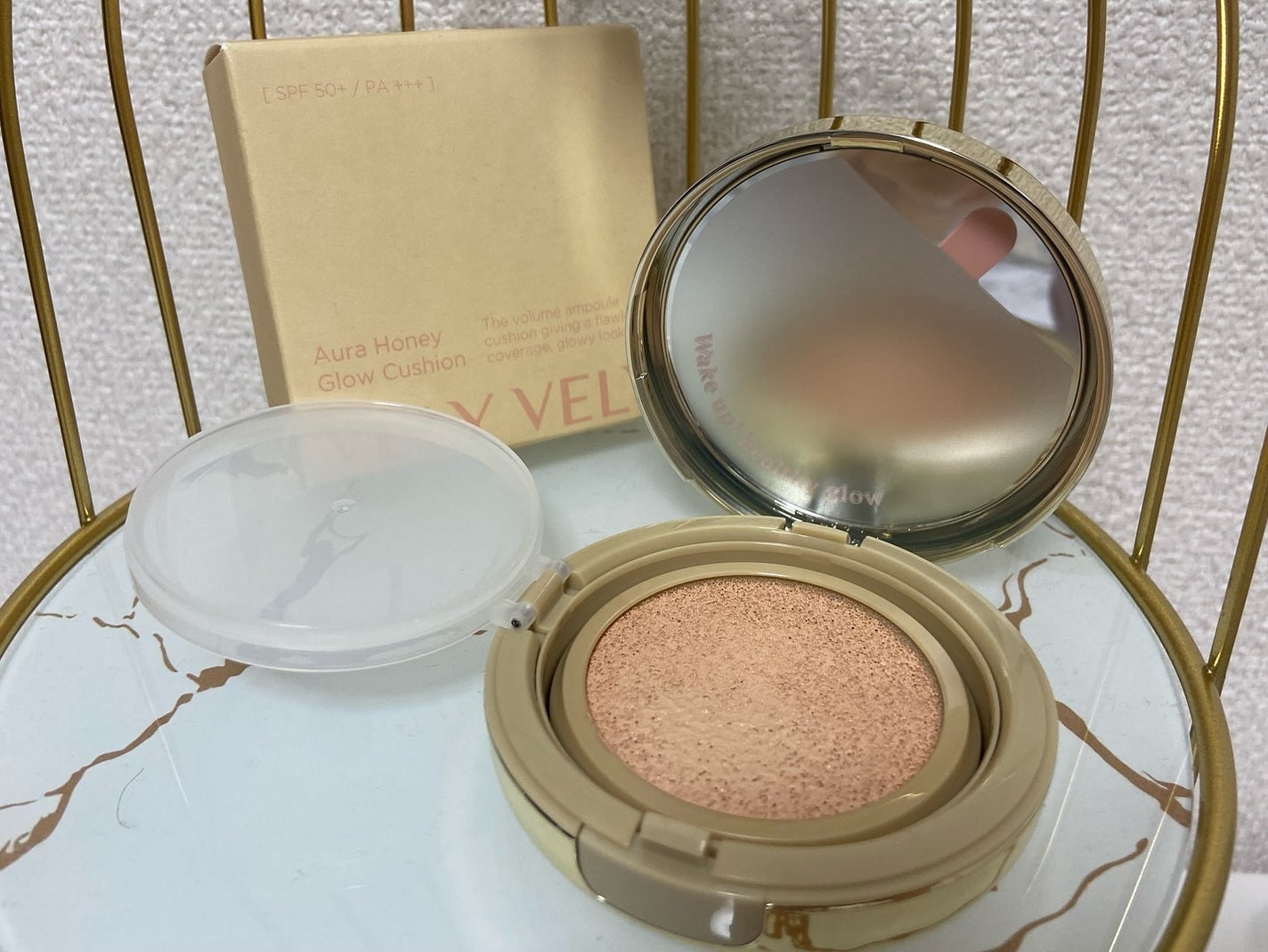 はちみつツヤ肌クッションファンデ/VELY VELY/クッションファンデーションを使ったクチコミ(5枚目)