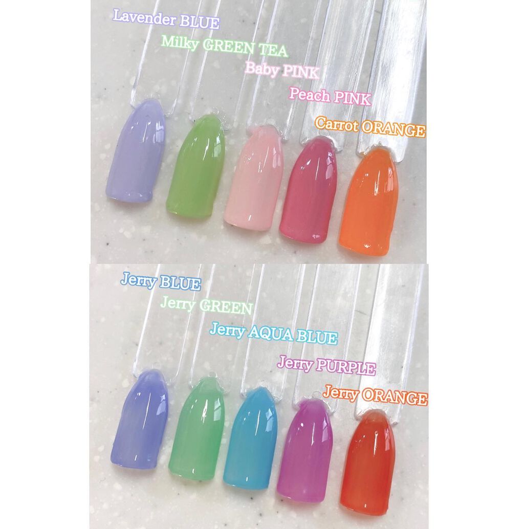 春ネイルのネイルデザイン】ジェルネイル（ライト対応）｜セリアの