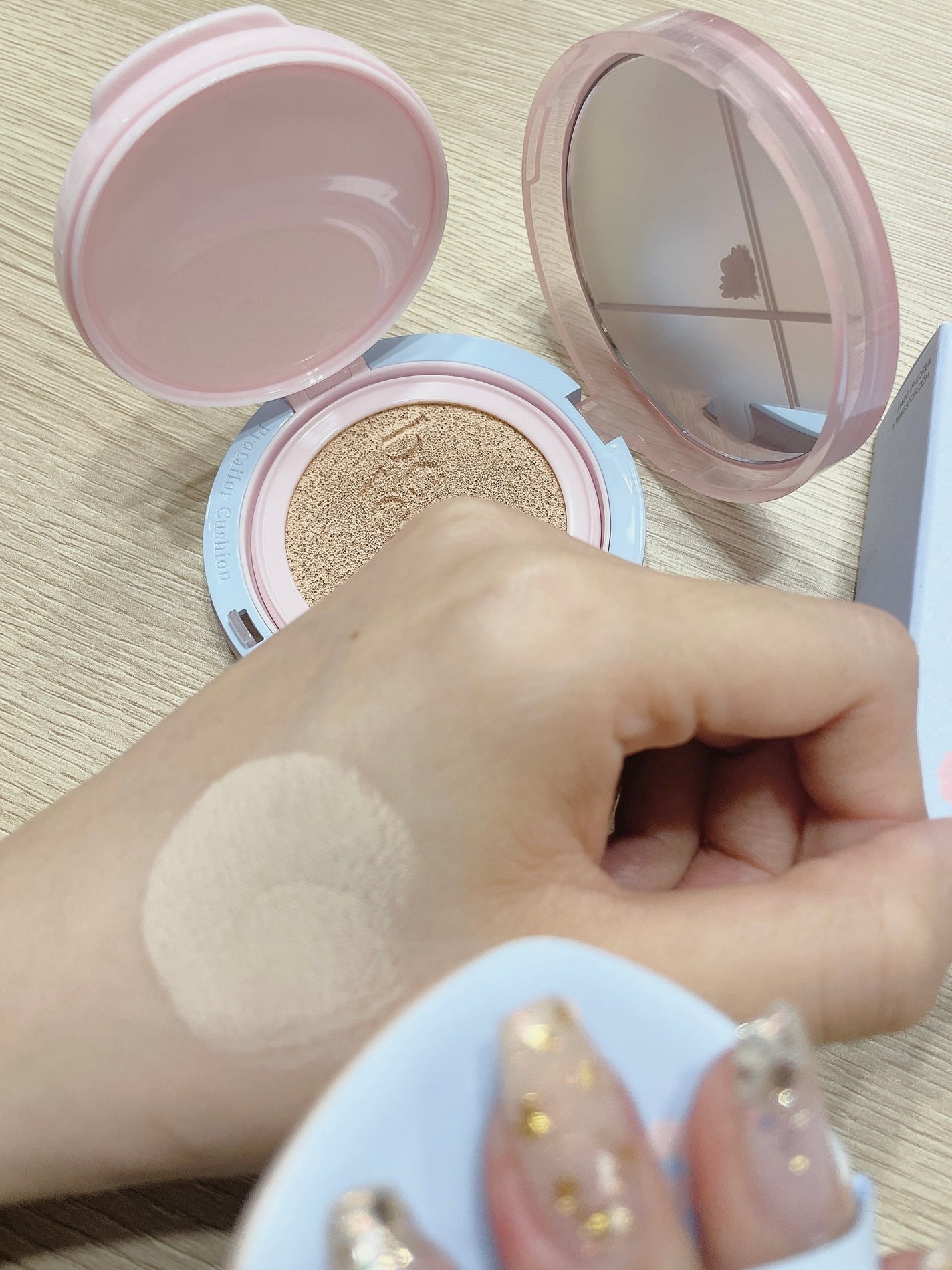 プロテーラービーベルベットカバークッション/espoir/クッションファンデーションを使ったクチコミ(3枚目)