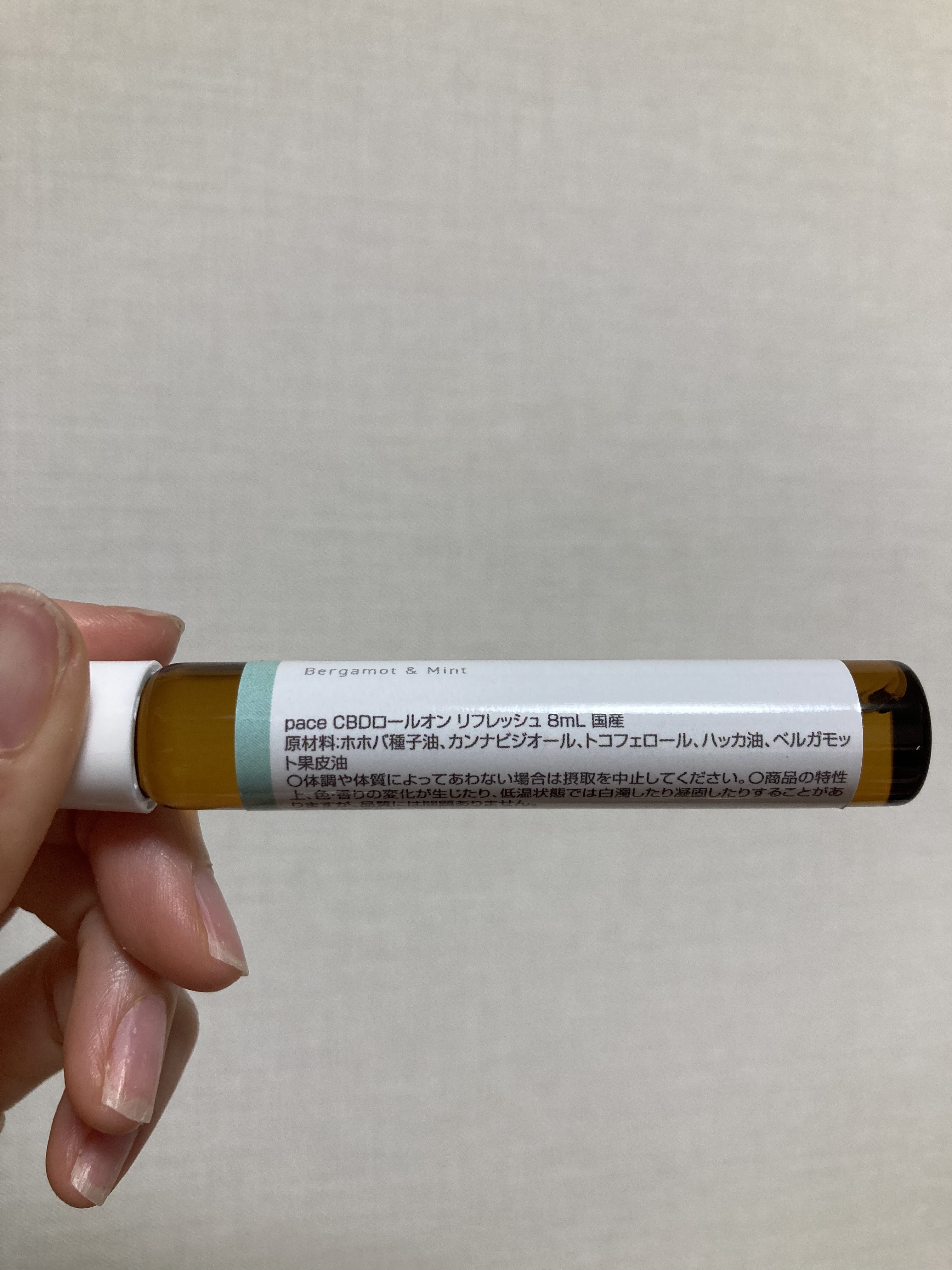 CBDロールオン 15：リフレッシュ/pace/その他を使ったクチコミ（3枚目）