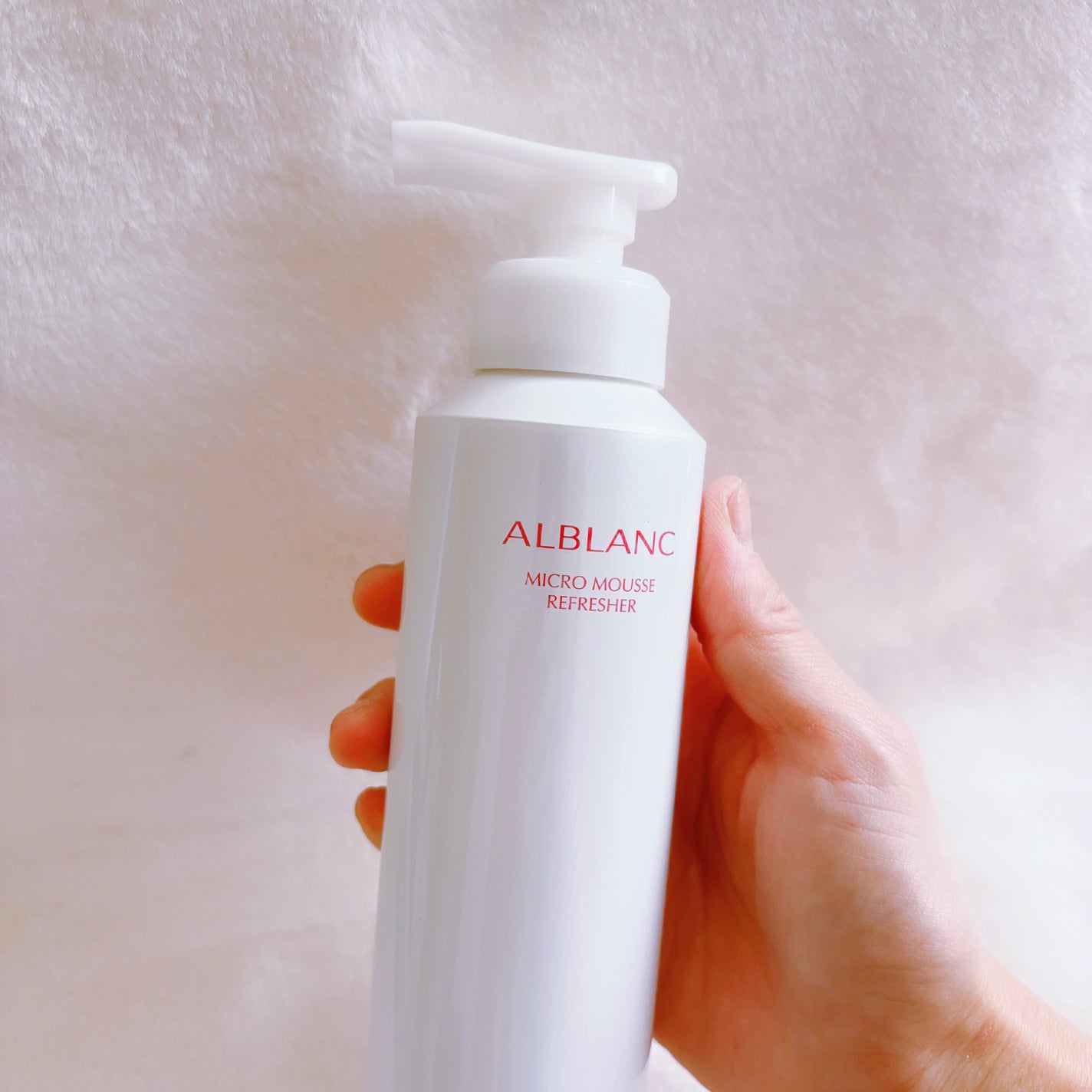 マイクロムース リフレッシャー/ALBLANC/泡洗顔を使ったクチコミ(4枚目)