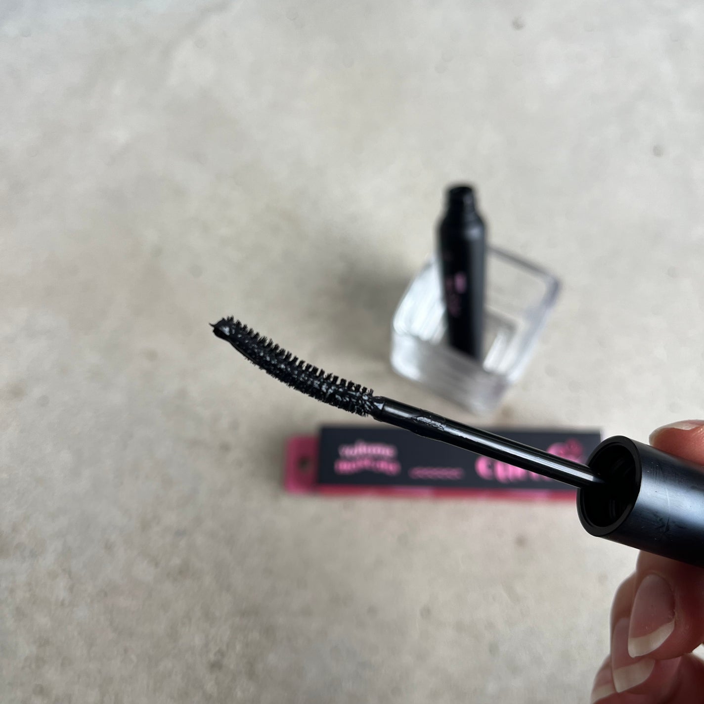 カールフィックスマスカラ ボリュームブラック/ETUDE/マスカラを使ったクチコミ(2枚目)